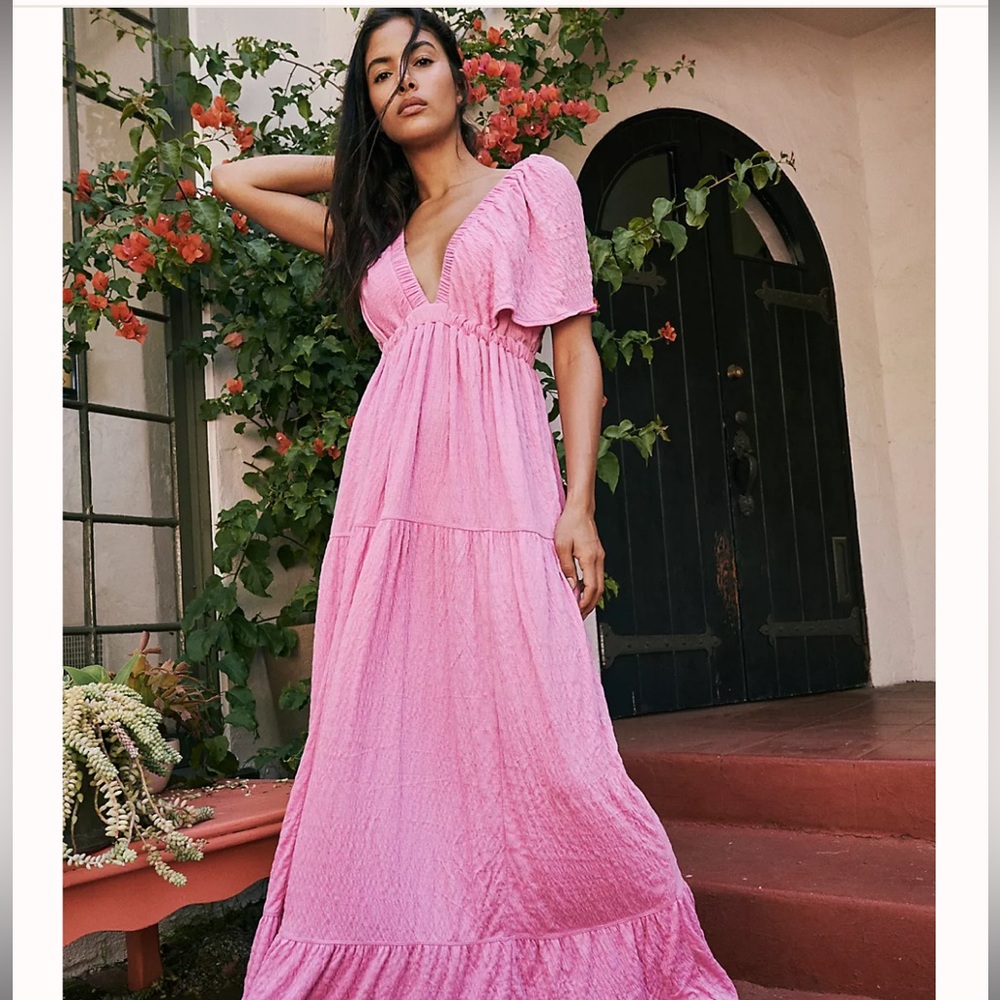 Free people LA La maxi dress